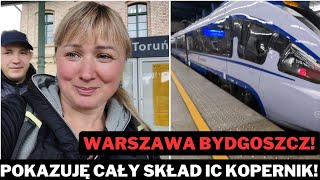 Jadę i pokazuję PESA DART IC Kopernik Warszawa Centralna  Toruń Główny [upl. by Angle496]