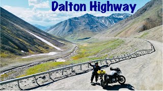 Alaska Motorcycling the DALTON Highway Views from Saddle and Sky [upl. by Furey338]