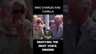 Royal duo Charles and Camilla giggling amidst Inuit throatsingers in Iqaluit prince charles [upl. by Nyllek]