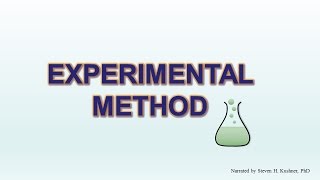 Experimental Method [upl. by Cohlette]