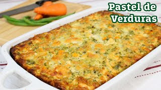 😱Cómo hacer un Pastel de Verduras🥦🥕🥬🧀  Paso a Paso✅  Victoria Abanto [upl. by Orteip]