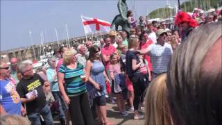 WATCHET WHEELBARROW RACE 2016 Part 3 [upl. by Weikert]