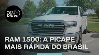 Nova RAM 1500 como anda a picape mais rápida vendida do Brasil [upl. by Heidy]