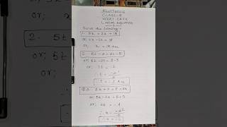 Class 8 Linear Equation in one variable Exercise 21 [upl. by Lew]