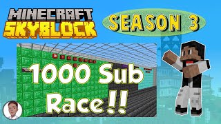 Public Island and Massive Sub Race with MrD4t4 NeoNetwork Skyblock Season 3 Episode 7 [upl. by Aitat]