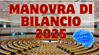 TI PREPARO AL CONCORSO PUBBLICO LA MANOVRA DEL GOVERNO PER IL BILANCIO 2025 [upl. by Oigolue]