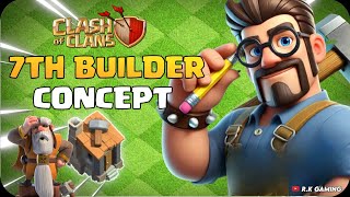 clash Of Clans 7th builder concept town hall 17 update information cocCOC UPDATE [upl. by Gnil]