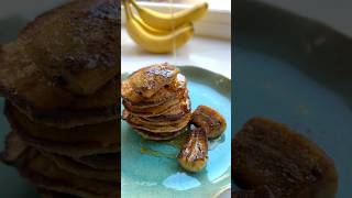 Only 3 ingredients pancake recipe banana pancake pancakerecipe breadrecipe [upl. by Judye335]