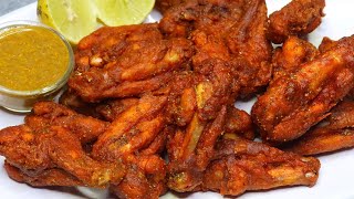 Chicken Wings Fry 🔥  How to make Chicken Wings Fry Recipe 😋  Crispy Fried Chicken Wings Recipe ❤ [upl. by Smail]