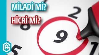 Hicri ve Miladi Takvim Arasındaki Fark Nedir  Takvim 2 [upl. by Gregory]