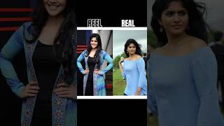 L I E movie 1Reel vs Real  shorts  viral shorts Megha AkashNithiin [upl. by Livy]