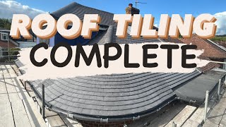 Roof Tiling Complete WORKING ON MY OWN HOUSEEPISODE 8 [upl. by Cati]