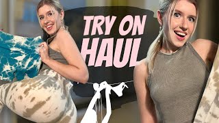 4K Get Ready with Maria Transparent Outfit TryOn Haul  SeeThrough Tops [upl. by Ahsinit]