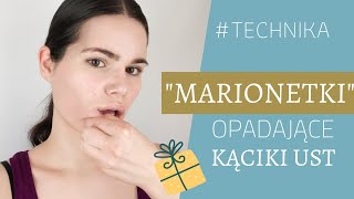 ZMNIEJSZ bruzdy MARIONETKI i OPADAJĄCE KĄCIKI ust MASAŻ [upl. by Meldon170]