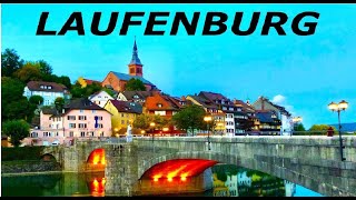 Laufenburg Schweiz  Switzerland Germany Border City [upl. by Rogers]