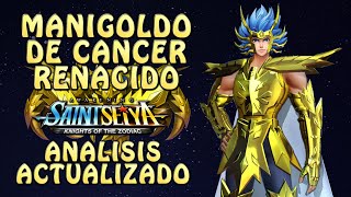 MANIGOLDO DE CANCER RENACIDO JUSTICIA POR EL MANI Saint Seiya Awakening KOTZ [upl. by Sayre]