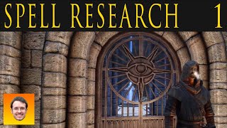 SPELL RESEARCH  BOOKWORM BUILD Most IMMERSIVE Magic Mod Ever Deep Dive  Part 1 [upl. by Augy]