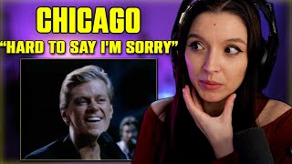 Chicago  Hard To Say Im Sorry  FIRST TIME REACTION  Official Music Video [upl. by Yeaton]