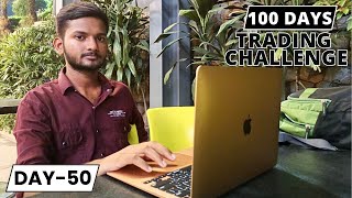 Day 50  LOOSING STREAK  100 Days Trading Challenge  BankNifty Option Buying [upl. by Lietman498]