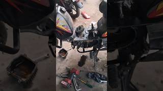 TVS XL 100 timing chain change shorts ashishagastyaa tvs [upl. by Aivatra446]