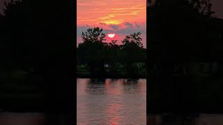 Watching the Sunset from the Windsor Premier Cruise on the detroitriver [upl. by Lucias]