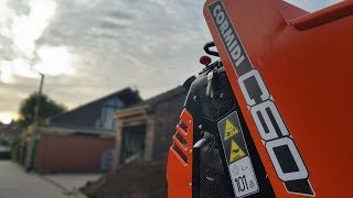 Cormidi C660 ACDHE c60 Raupendumper bei der Arbeit Demo Minidumper [upl. by Halden]