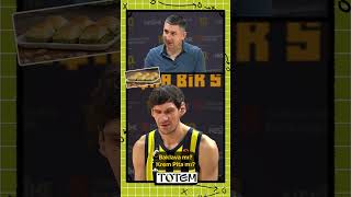 Boban Marjanovic ile O mu Bu mu bobanmarjanovic fenerbahçe euroleague [upl. by Cyrill270]