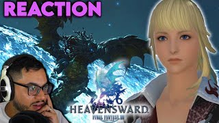 🌱 Sprout Reacts to the ENDING of Heavensward 356  Omega vs Shinryu Reaction  Final Fantasy XIV [upl. by Ennael]