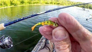 Fishing A Mimic Minnow Fry For Spring Crappie [upl. by Tracie]