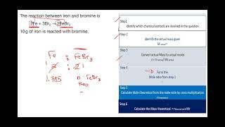 calculating reacting masses and moles Stoichiometry [upl. by Htiduy]