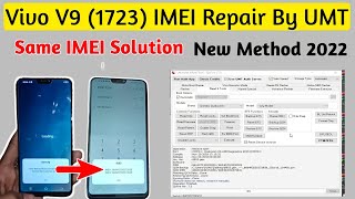 Vivo V9 1723 IMEI Reapir By Umt  Vivo V9 Same IMEI repair Solution 2022 0000009 [upl. by Norreg]