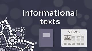 Understanding Informational Texts [upl. by Hiram]