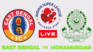 EAST BENGAL VS MOHAMMEDAN LIVE  ISL 202425 MATCH  FULL MATCH TODAY  EFOOTBALL SIMULATION [upl. by Artenehs]