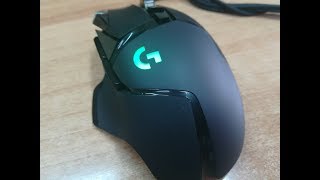 Logitech G502 Hero Review amp Unboxing Greek [upl. by Gnuhn625]