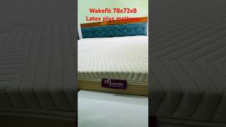 Wakefit Ergotech EcoLatex Plus 8’’ King size mattress 78x72x8 mattress 27147rs wakefitmattress [upl. by Yeliw]