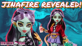 SHE LOOKS SO GOOD NEW Monster High G3 JINAFIRE LONG Doll Revealed [upl. by Anyat]