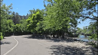 John Street Park to Brooklyn Bridge Park Pier 6  Walking Tour [upl. by Flo]