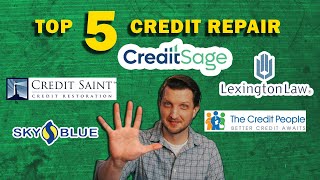 Top 5 Credit Repair Companies of 2024  Financial Expert [upl. by Loring]