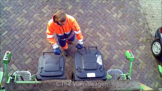 Vuilniswagen VDK GoPro  Garbagetruck loadvieuw [upl. by Niu]