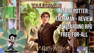 Harry Potter Talisman  Board Game Review  A Wizarding RPG Freeforall [upl. by Aihseit]