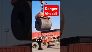 Why You Should Never Try to Stop a Rolling Steel Coil [upl. by Lamee865]