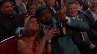 Full Peyton Manning speechjokesroasts at the ESPYS 2017 [upl. by Aissatsan]