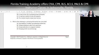 1 Prometric Practice CNA Written Exam Questions Review with Rationales Part 1 [upl. by Fishback]