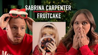 This Christmas album shocked us  Sabrina Carpenter  fruitcake Reaction [upl. by Nirrep10]