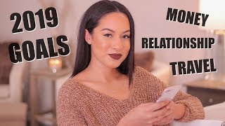 GOALS FOR 2019 Relationship Money Fitness Goals etc  Marie Jay [upl. by Mooney]