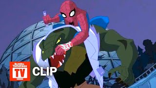 The Spectacular SpiderMan 2008  SpiderMan vs the Lizard Scene S1E3 [upl. by Dippold66]