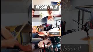 Reggae drum fill drums reggaedrummer reggaedrumming [upl. by Onaicilef]