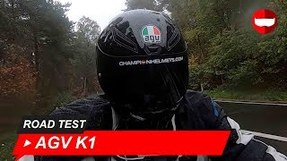 AGV K1 FullFace Helmet Road Test ChampionHelmetscom [upl. by Gilbertson]