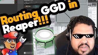 How to Route GGD Modern and Massive in Reaper [upl. by Arym]