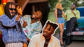 Amerado amp Samini  Ankonam Remix Official Video REACTION [upl. by Gorski]